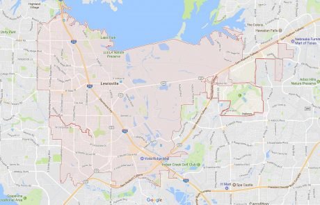 Lewisville Tx Real Estate Area Map