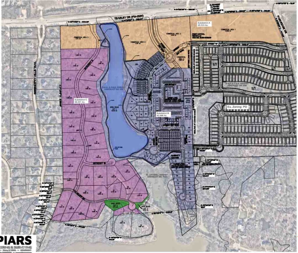 Canyon Lake Ranch Concept Plan Corinth TX