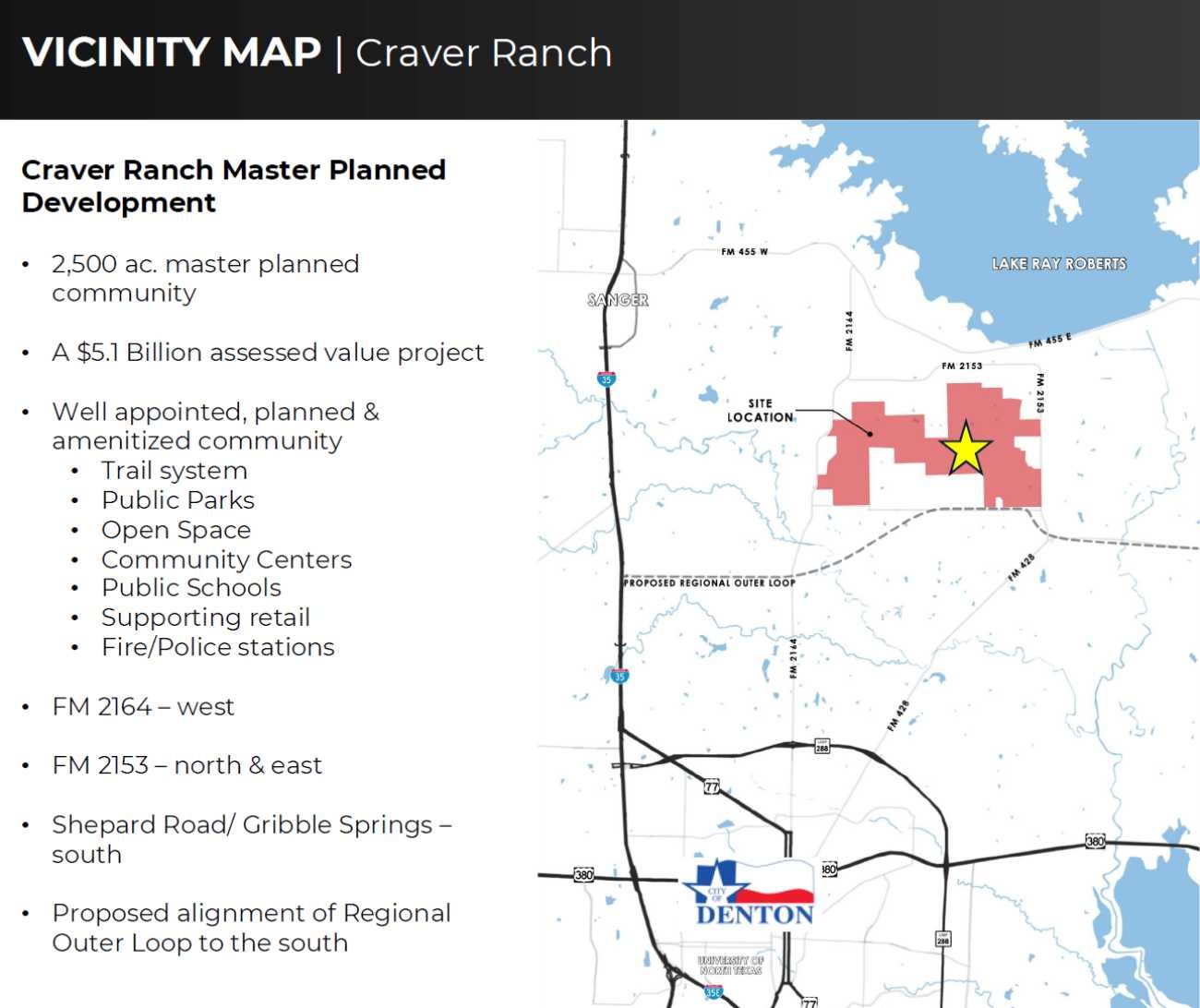 Craver Ranch Location